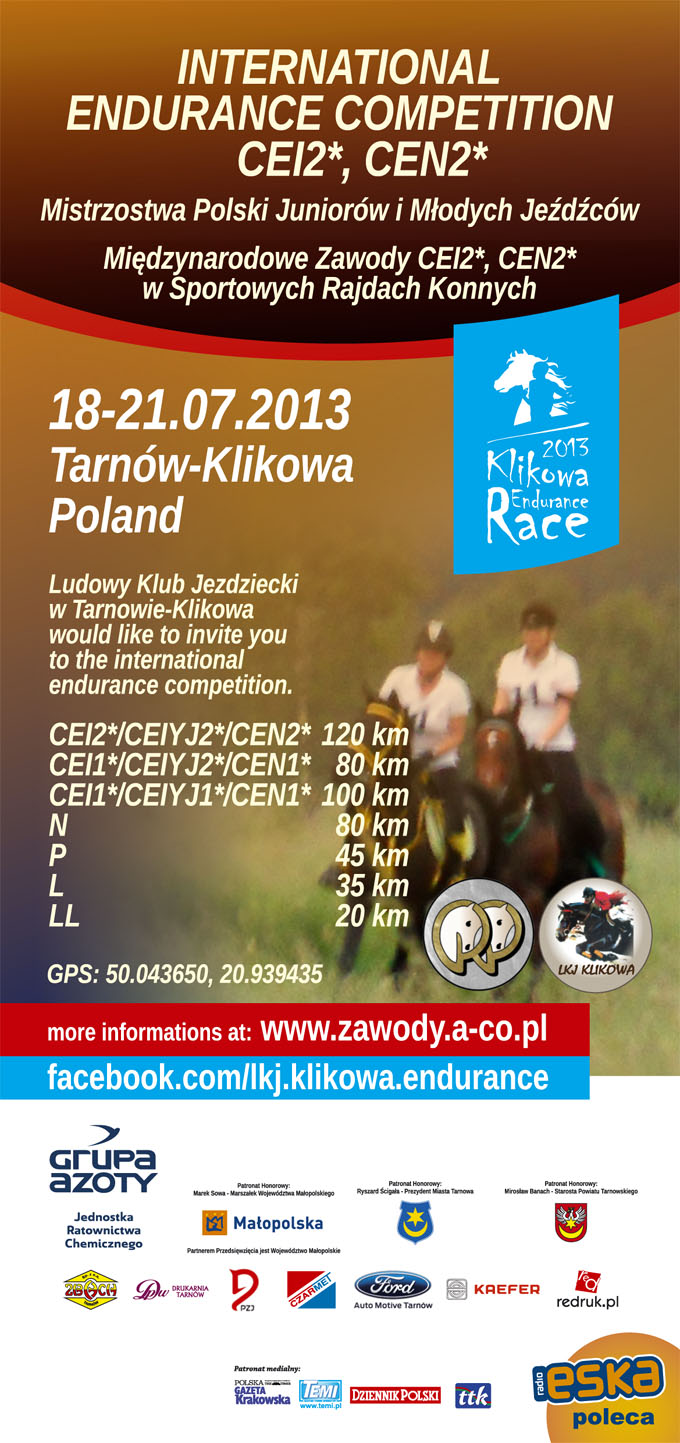 zawody jeździeckie Klikowa 2013